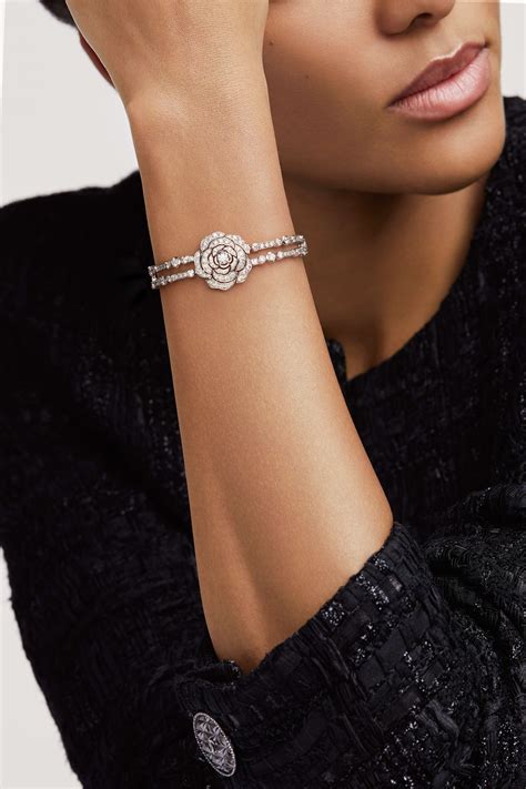 chanel bravelet|chanel bracelet with diamonds.